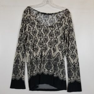 Norma Kamali long sleeve tunic length top